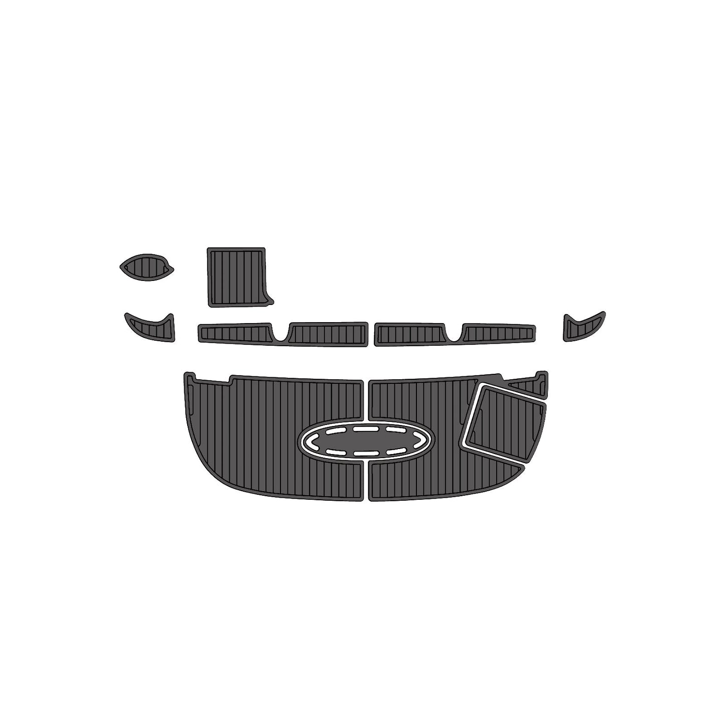 2007 Sea Ray Sundancer 320 – Custom EVA Foam Marine Flooring Kit | Non-Slip Boat Decking Mat - Kxkzren