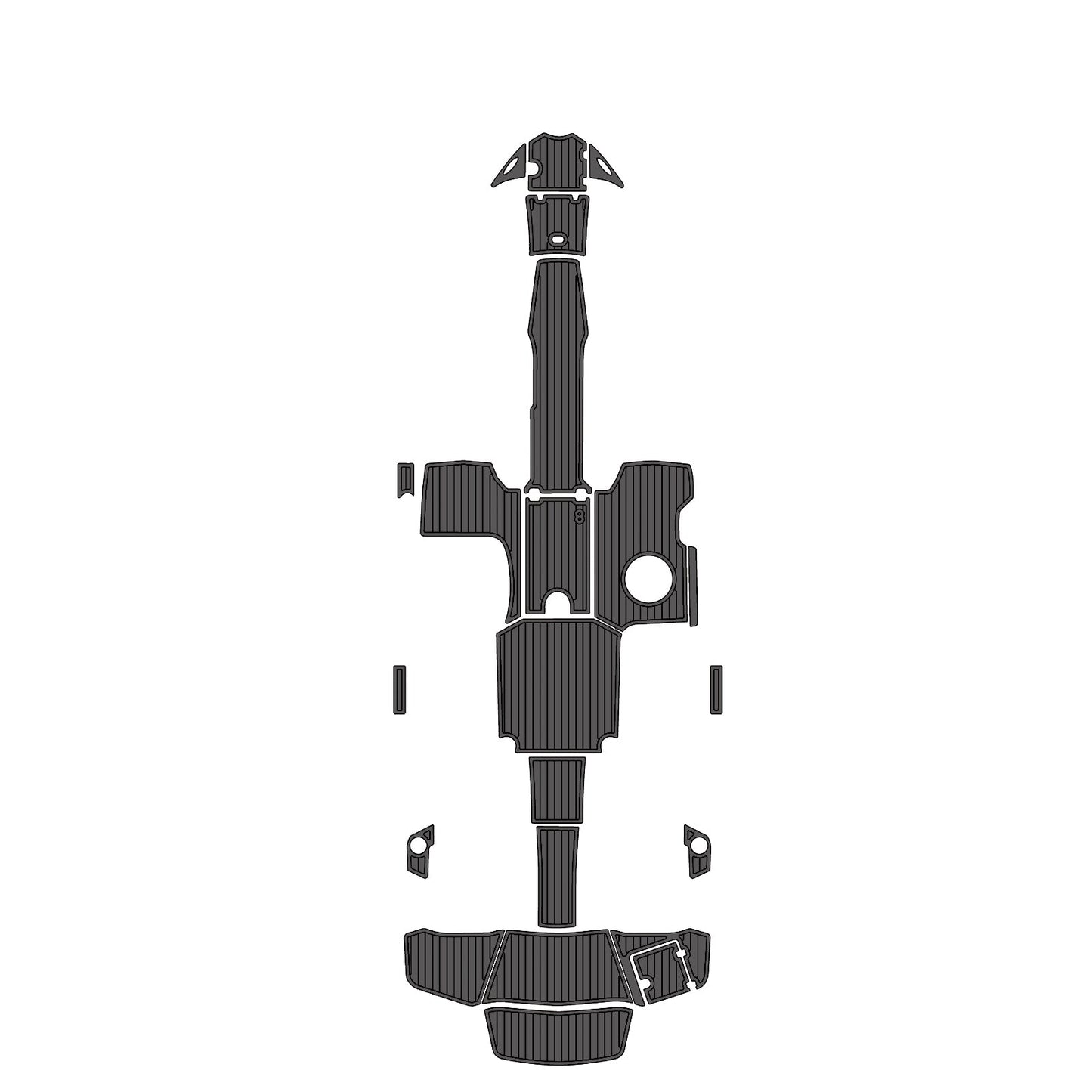 2016 Chaparral Vortex – Custom EVA Marine Flooring Kit - Kxkzren