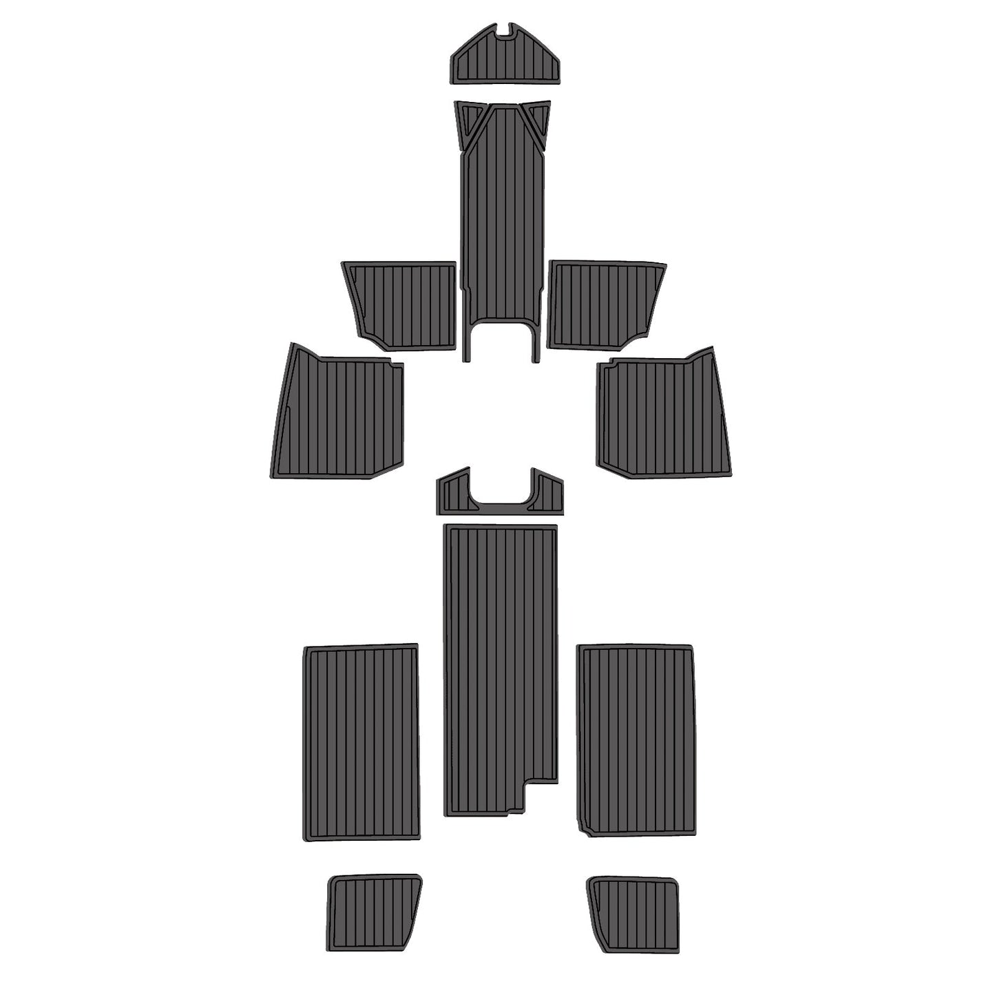 Sea Ray 200 Custom EVA Marine Decking | Non-Slip Boat Flooring Replacement - Kxkzren
