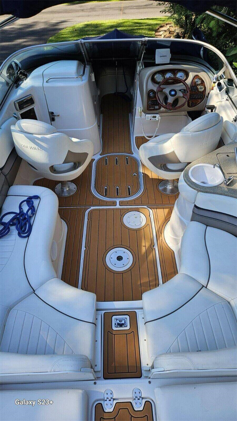 2004 Four Winns Horizon 230 – Custom EVA Foam Marine Flooring Kit - Kxkzren