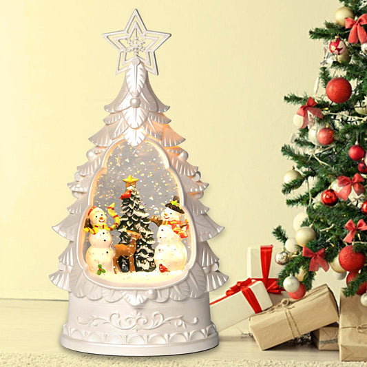 Kxkzren - Christmas Decor - Christmas Snowman Snow Globe Lantern