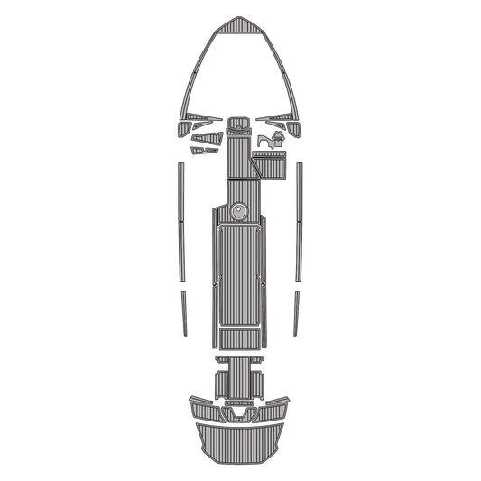 2022 Axis T250 – Custom EVA Foam Marine Flooring Kit | Non-Slip Boat Decking Mat - Kxkzren