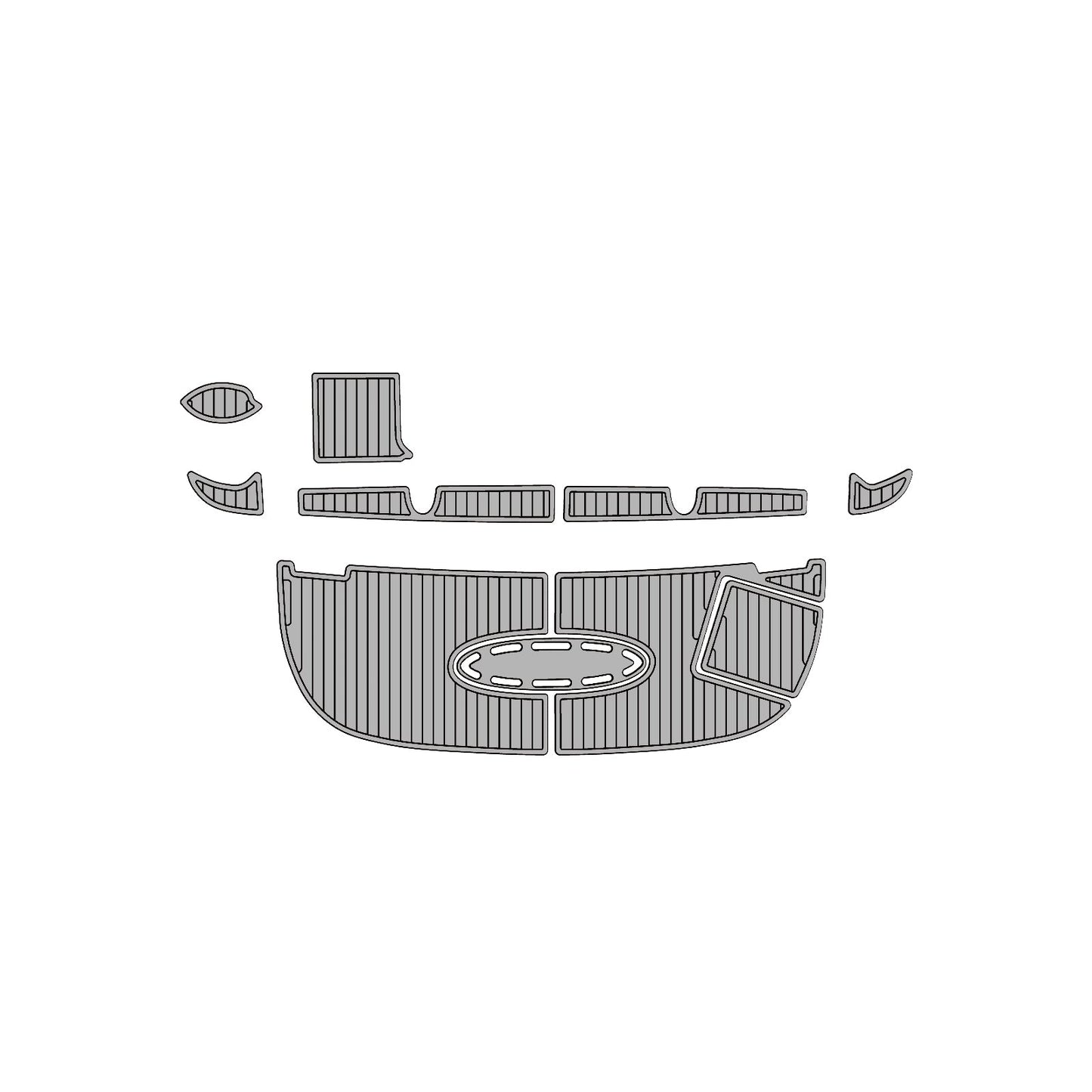 2007 Sea Ray Sundancer 320 – Custom EVA Foam Marine Flooring Kit | Non-Slip Boat Decking Mat - Kxkzren