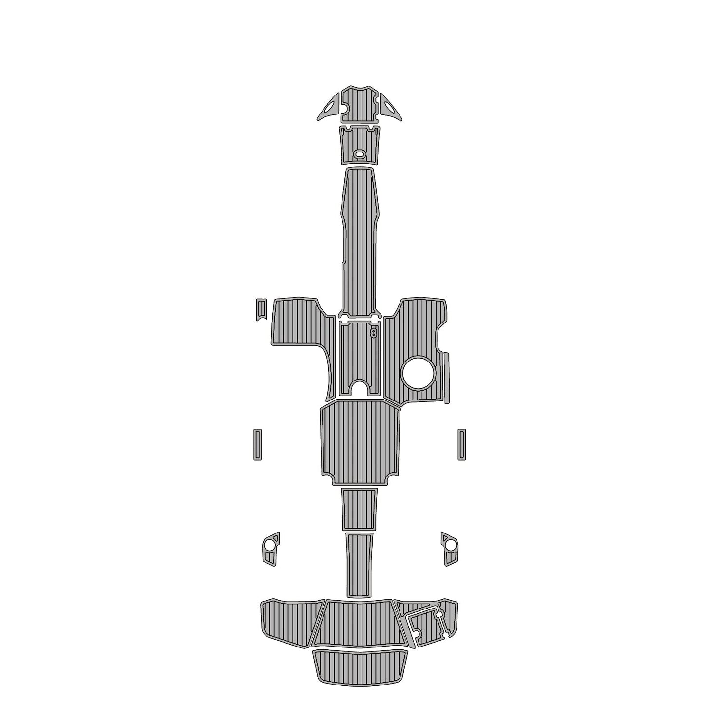 2016 Chaparral Vortex – Custom EVA Marine Flooring Kit - Kxkzren