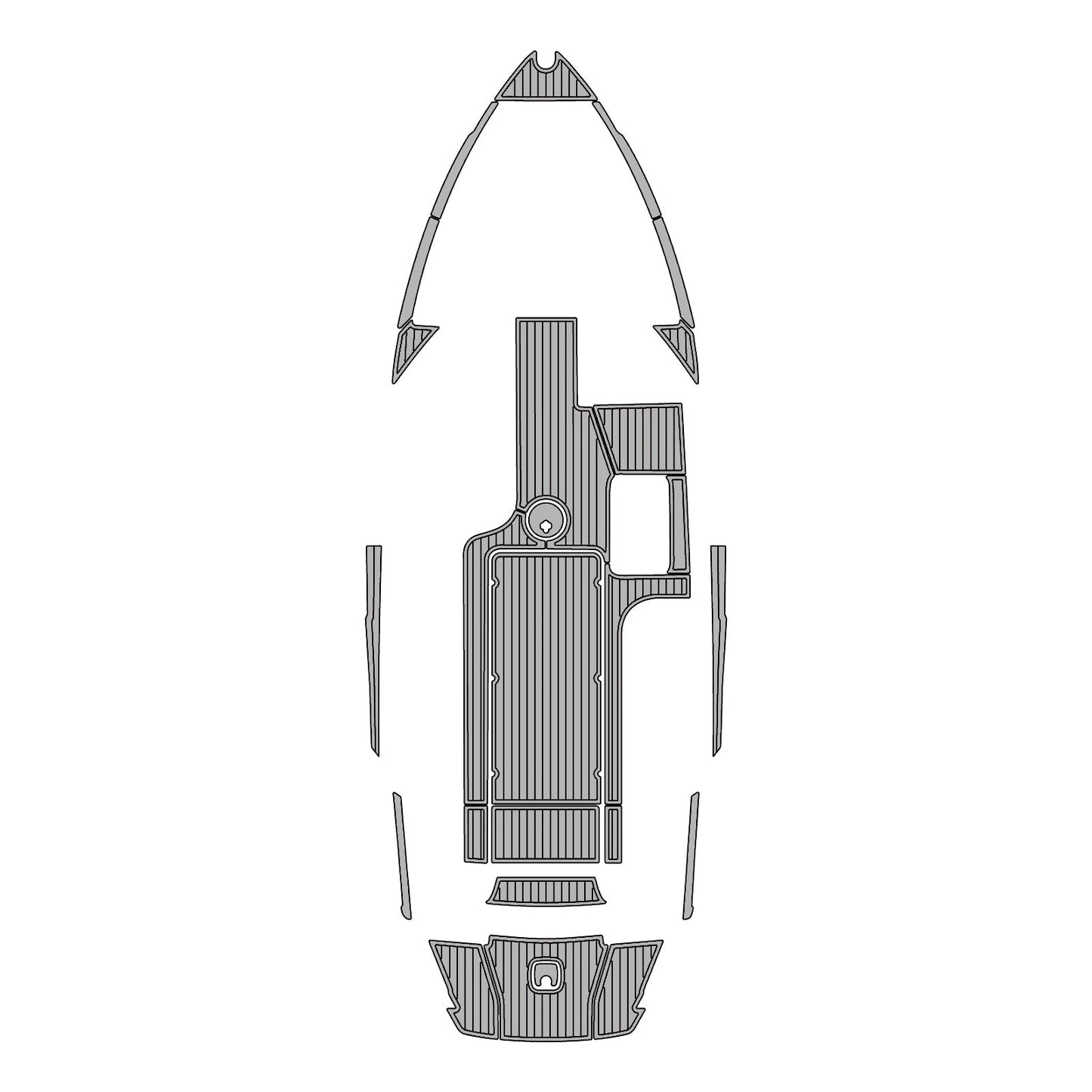 2018 Axis T23 – Custom EVA Foam Marine Flooring Kit | Non-Slip Boat Decking Mat - Kxkzren