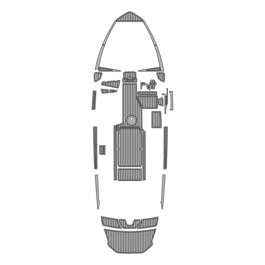 2022 Axis T220 – Custom EVA Foam Marine Flooring Kit | Non-Slip Boat Decking Mat - Kxkzren