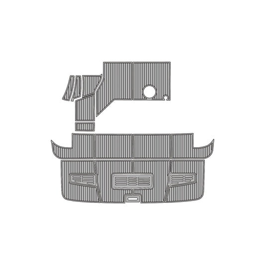 2016 Sea Ray 400 – Custom EVA Foam Marine Flooring | Non-Skid Boat Decking - Kxkzren
