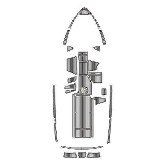 2019-2021 Axis T23 – Custom EVA Foam Marine Flooring Kit | Non-Slip Boat Decking Mat - Kxkzren