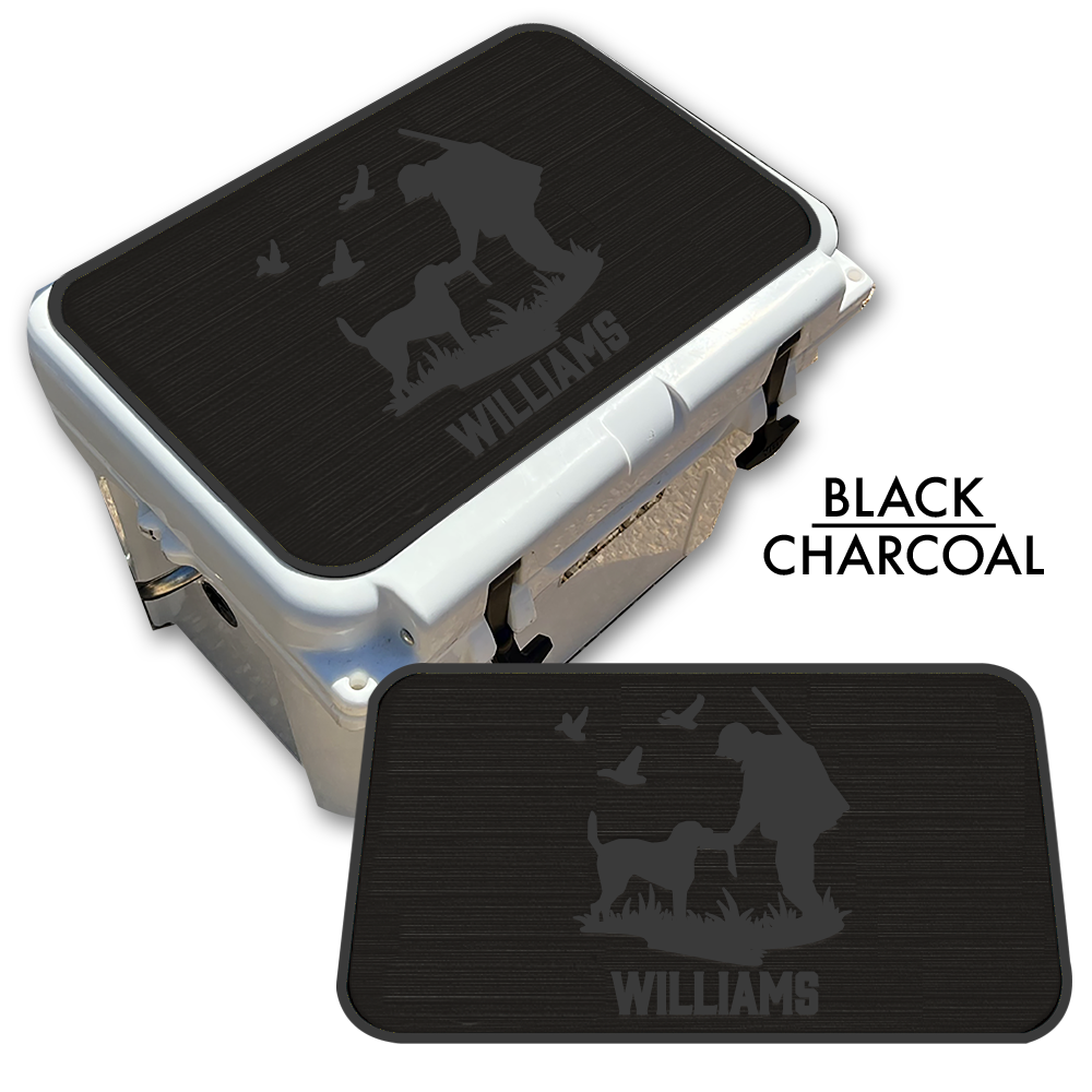 Duck Hunting with Dog Custom EVA Cooler Pad with Name - Kxkzren