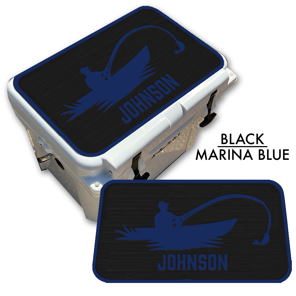 Fisherman Custom EVA Cooler Pad with Name - Kxkzren