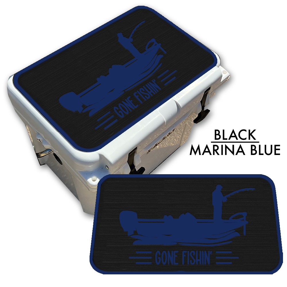 Gone Fishin' with Boat Custom EVA Cooler Pad - Kxkzren