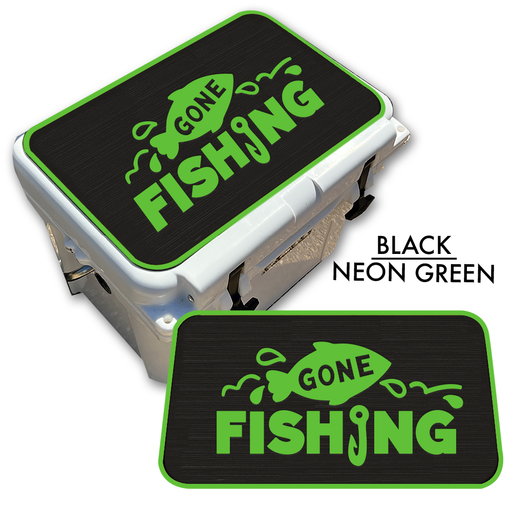 Gone Fishing Custom EVA Cooler Pad - Kxkzren