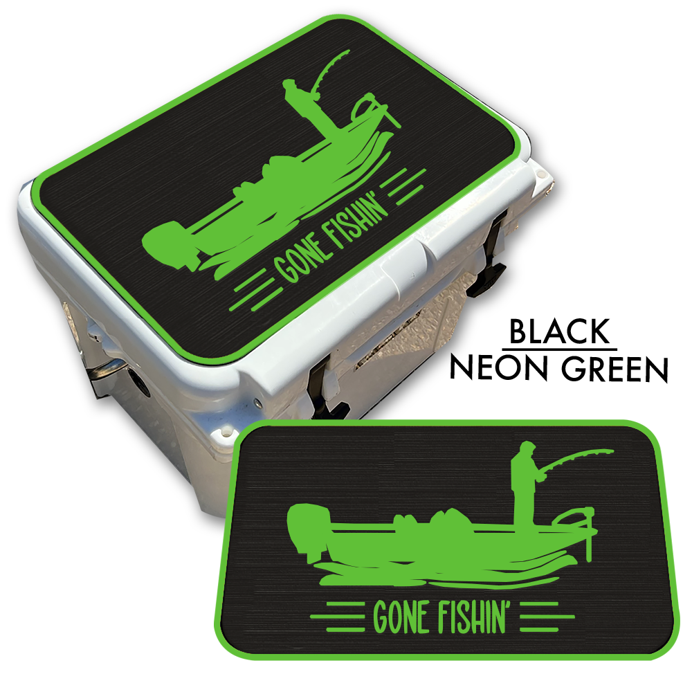 Gone Fishin' with Boat Custom EVA Cooler Pad - Kxkzren