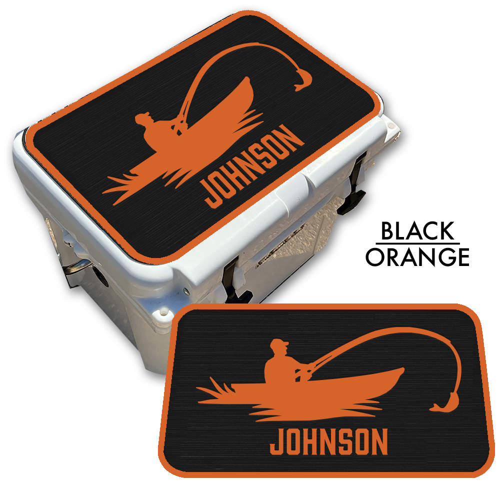 Fisherman Custom EVA Cooler Pad with Name - Kxkzren