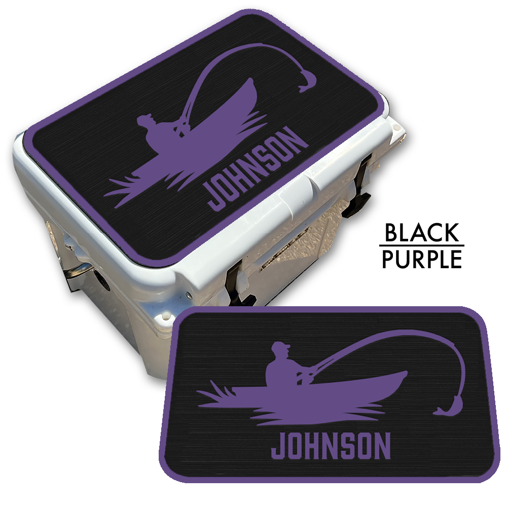Fisherman Custom EVA Cooler Pad with Name - Kxkzren
