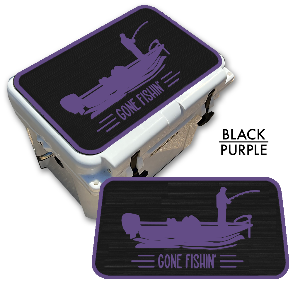 Gone Fishin' with Boat Custom EVA Cooler Pad - Kxkzren
