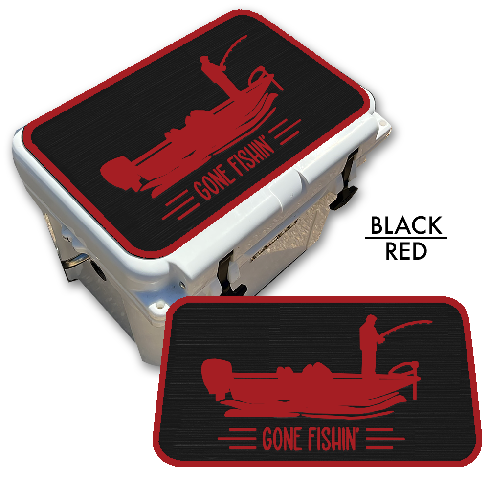 Gone Fishin' with Boat Custom EVA Cooler Pad - Kxkzren