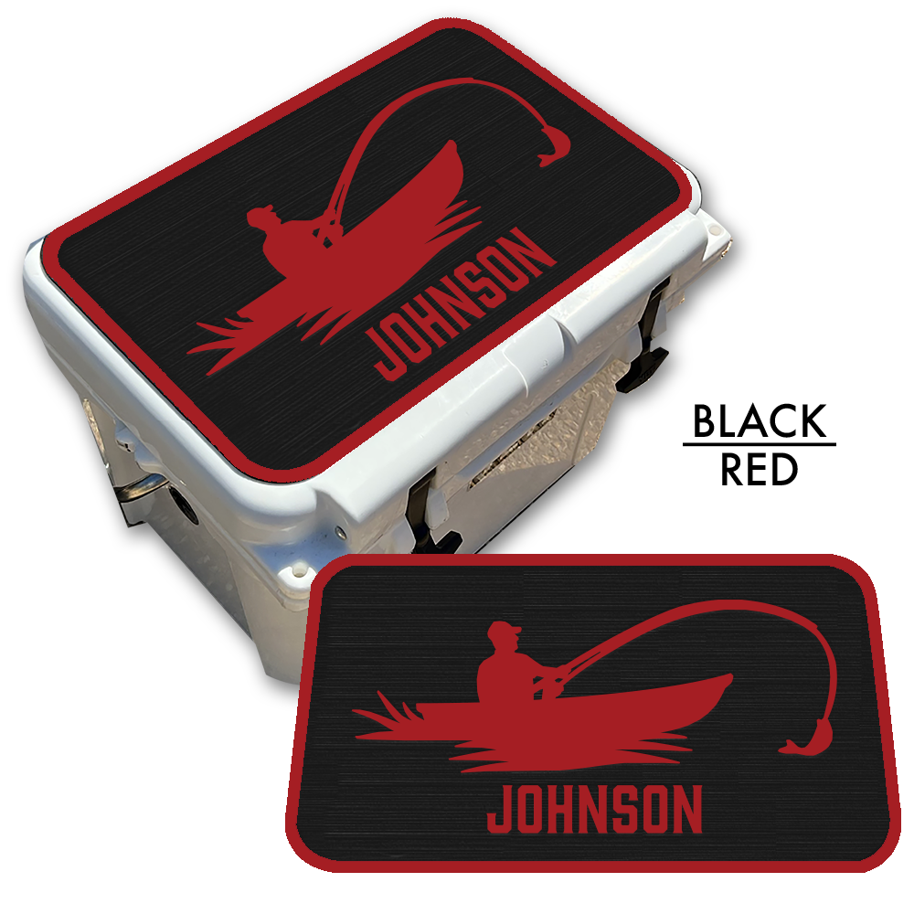 Fisherman Custom EVA Cooler Pad with Name - Kxkzren