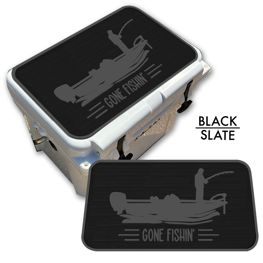 Gone Fishin' with Boat Custom EVA Cooler Pad - Kxkzren