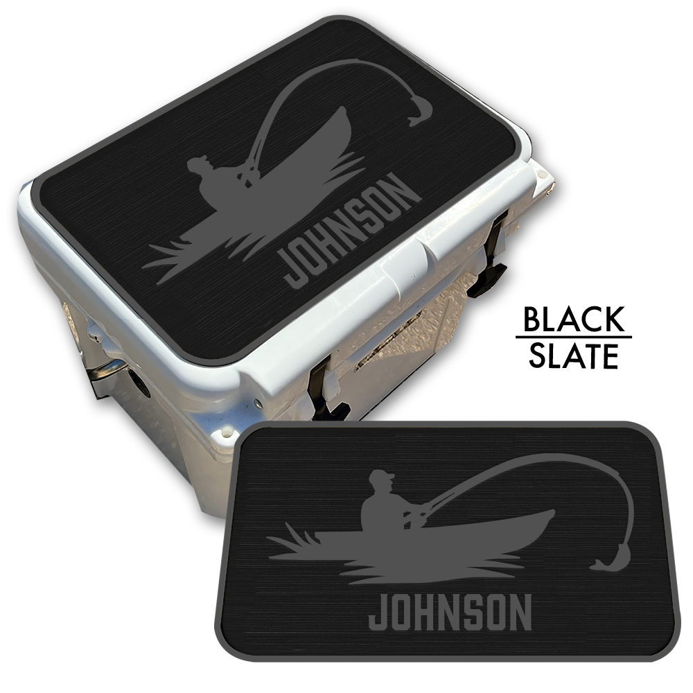 Fisherman Custom EVA Cooler Pad with Name - Kxkzren