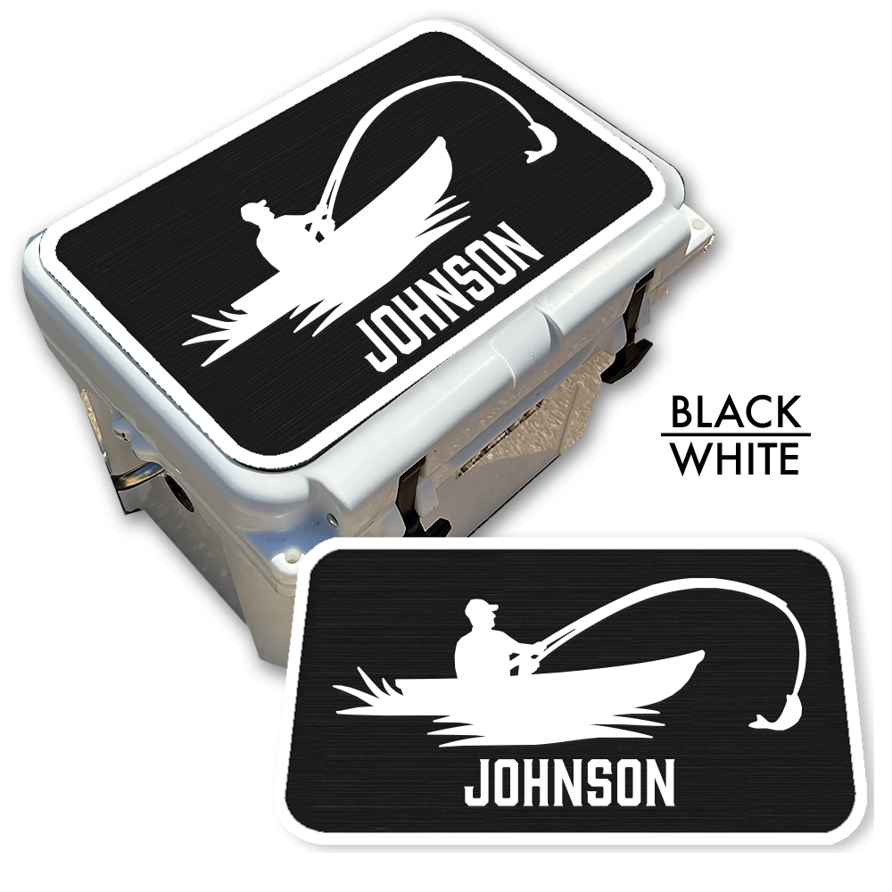 Fisherman Custom EVA Cooler Pad with Name - Kxkzren