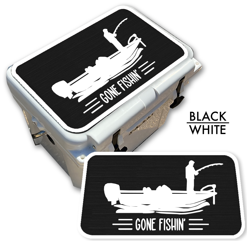 Gone Fishin' with Boat Custom EVA Cooler Pad - Kxkzren