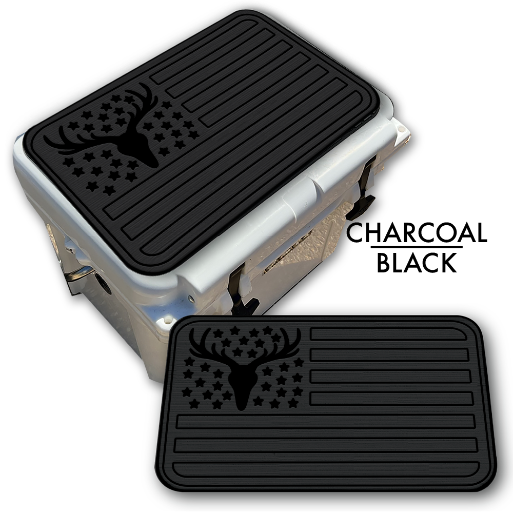 Deer Skull American Flag Custom EVA Cooler Pad - Kxkzren