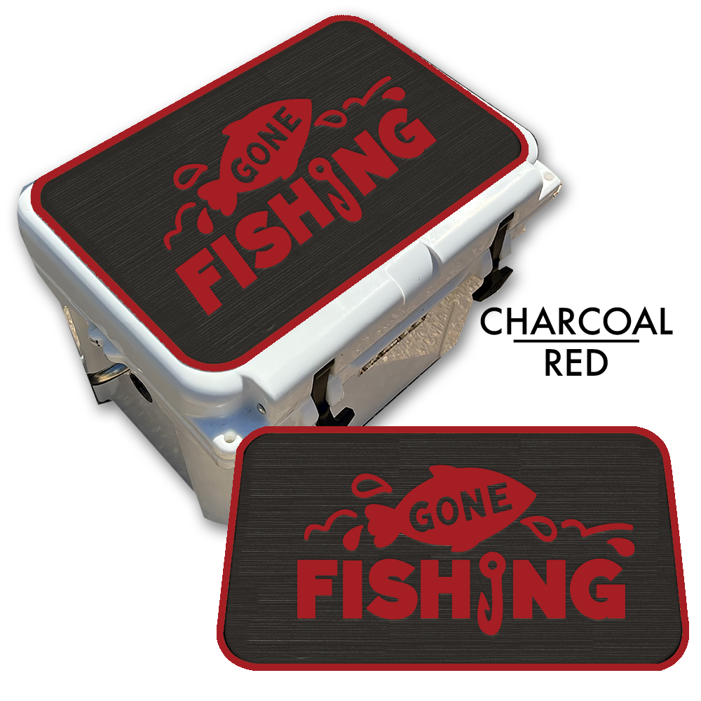 Gone Fishing Custom EVA Cooler Pad - Kxkzren