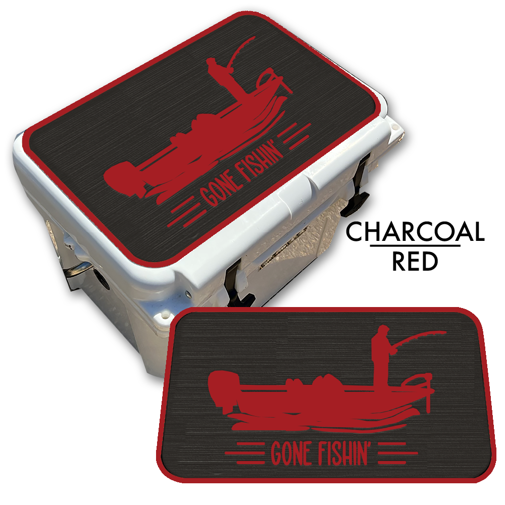 Gone Fishin' with Boat Custom EVA Cooler Pad - Kxkzren