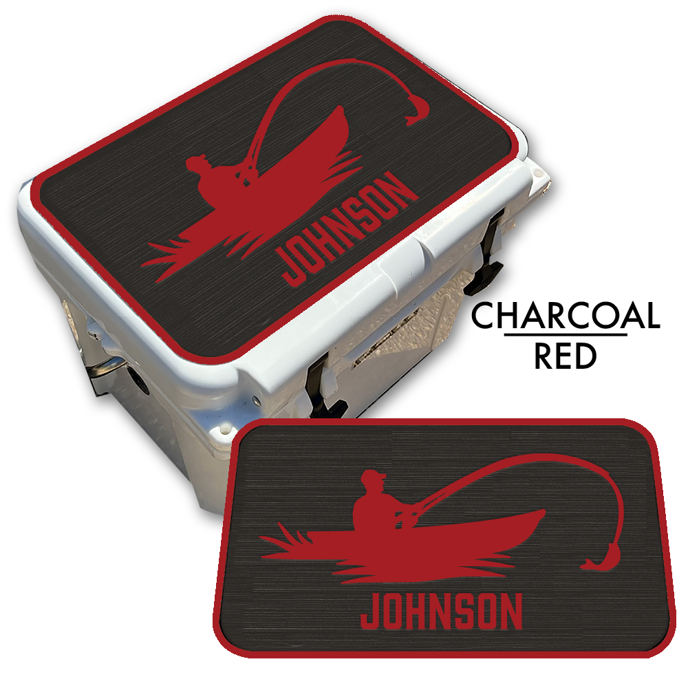 Fisherman Custom EVA Cooler Pad with Name - Kxkzren