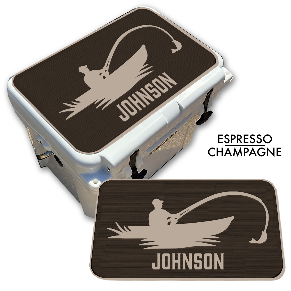 Fisherman Custom EVA Cooler Pad with Name - Kxkzren