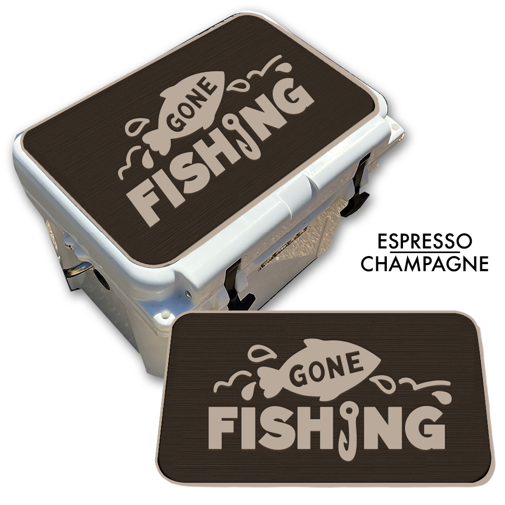 Gone Fishing Custom EVA Cooler Pad - Kxkzren
