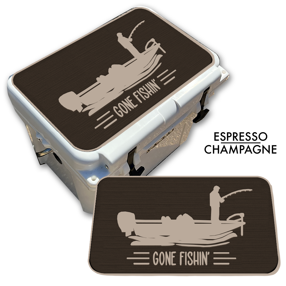 Gone Fishin' with Boat Custom EVA Cooler Pad - Kxkzren