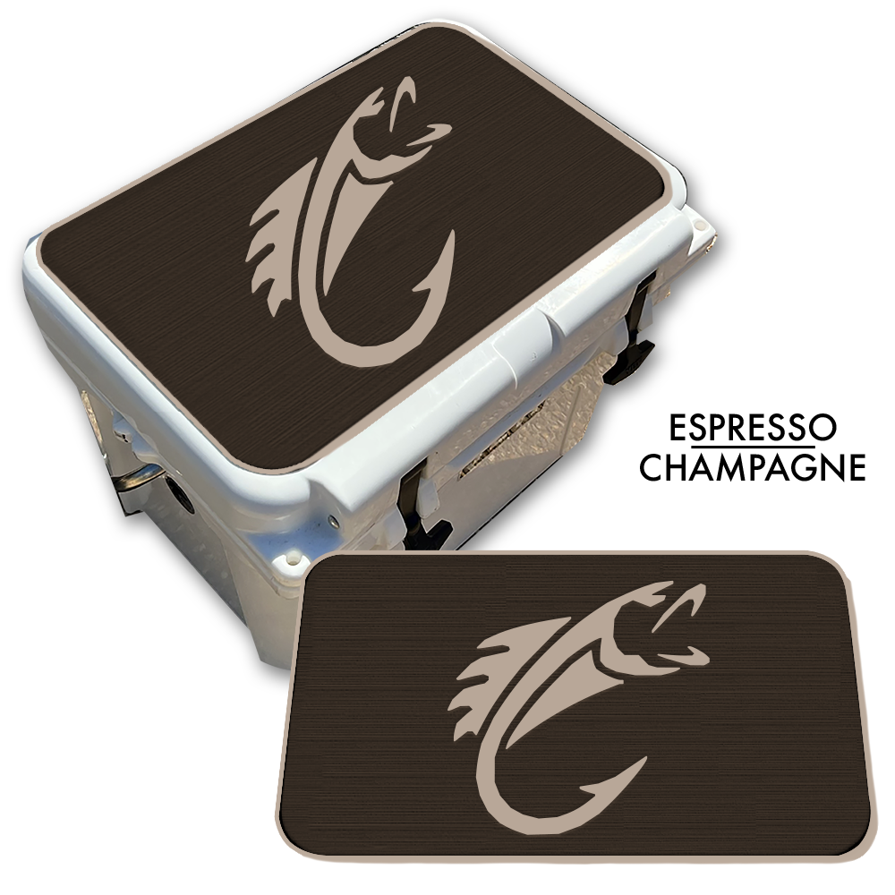 Fish Hook Tail Custom EVA Cooler Pad - Kxkzren