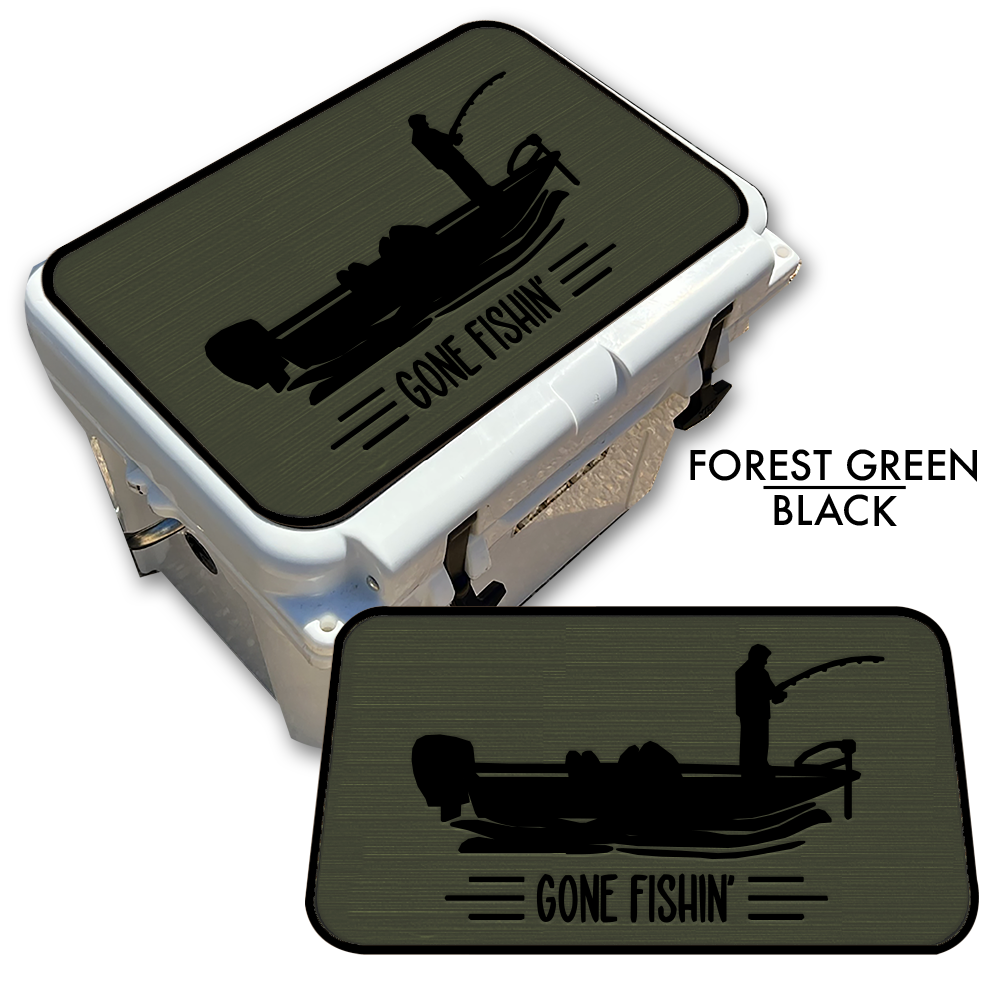 Gone Fishin' with Boat Custom EVA Cooler Pad - Kxkzren