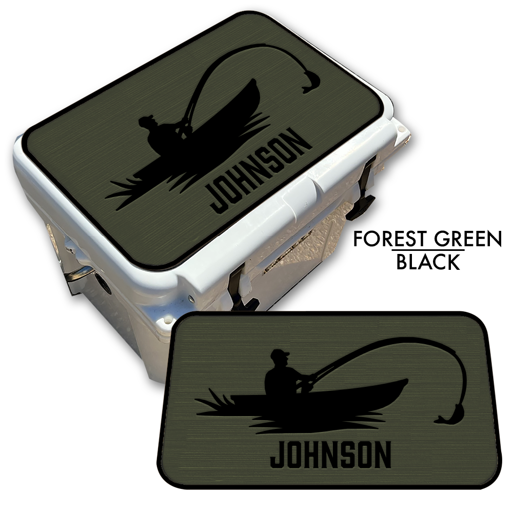 Fisherman Custom EVA Cooler Pad with Name - Kxkzren