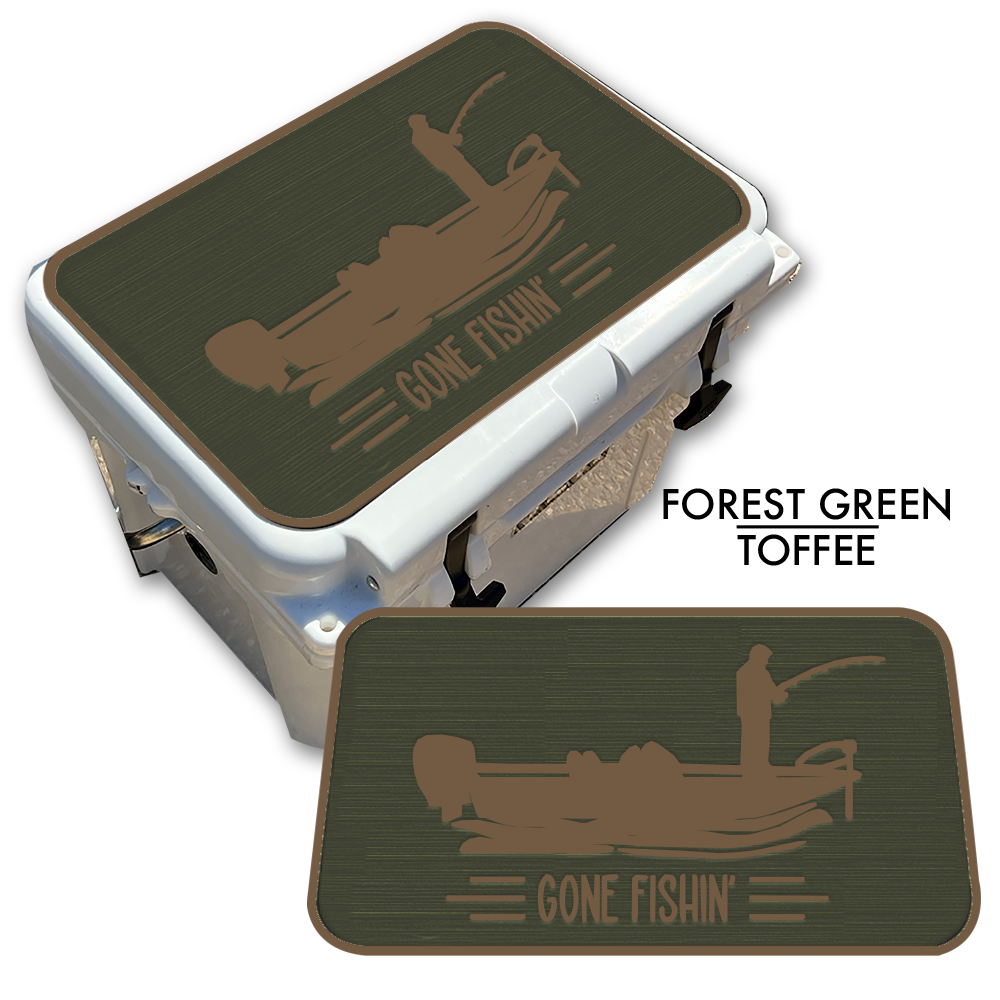 Gone Fishin' with Boat Custom EVA Cooler Pad - Kxkzren