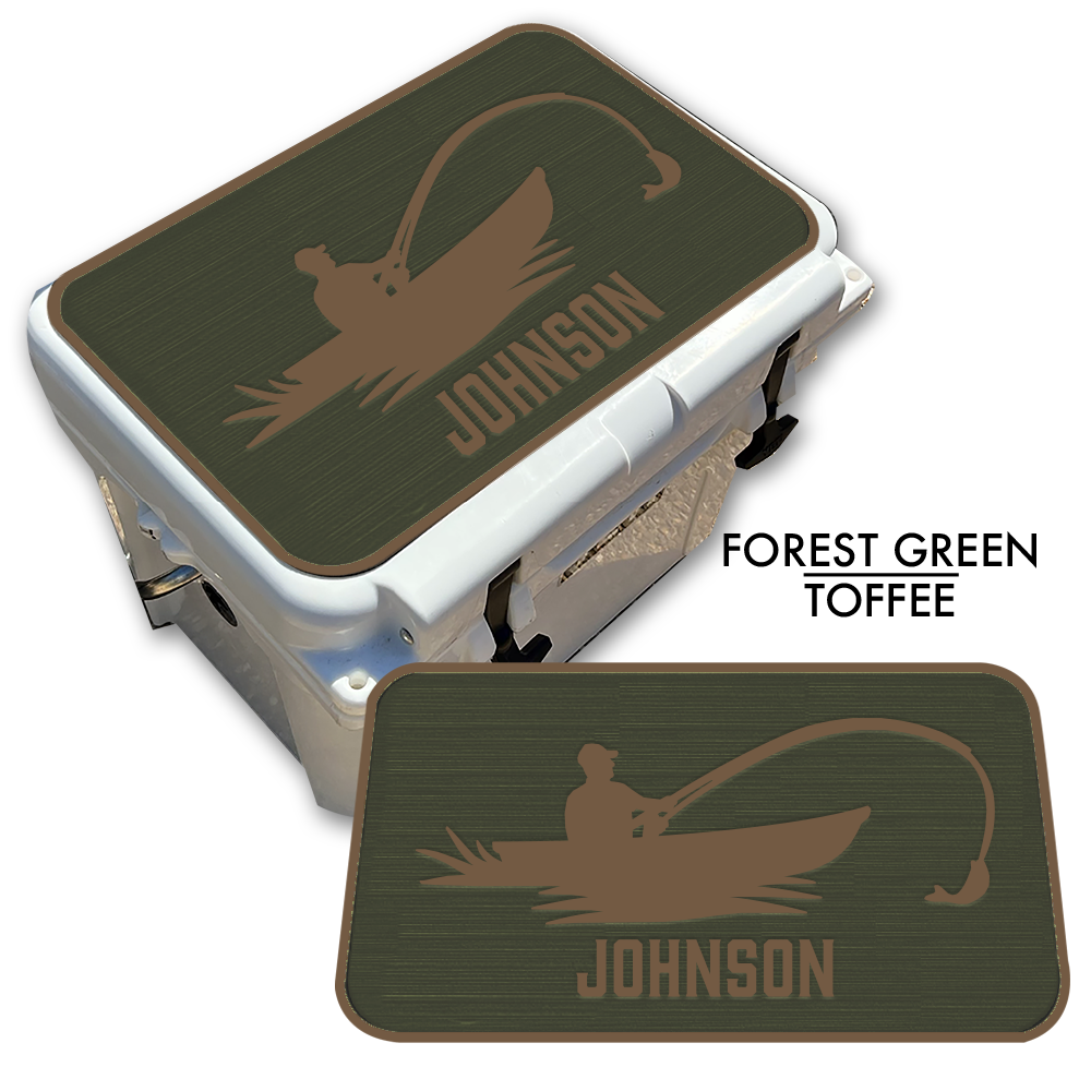 Fisherman Custom EVA Cooler Pad with Name - Kxkzren