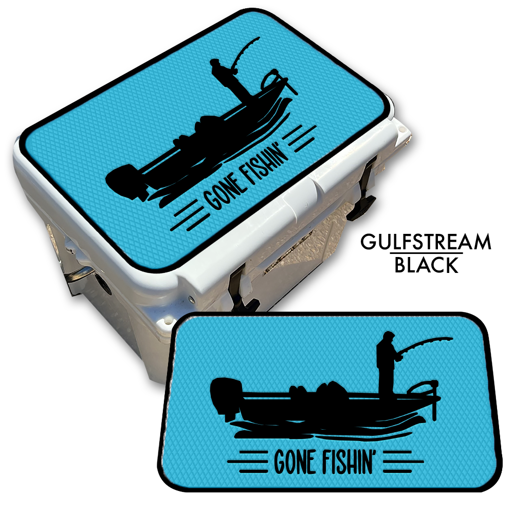 Gone Fishin' with Boat Custom EVA Cooler Pad - Kxkzren
