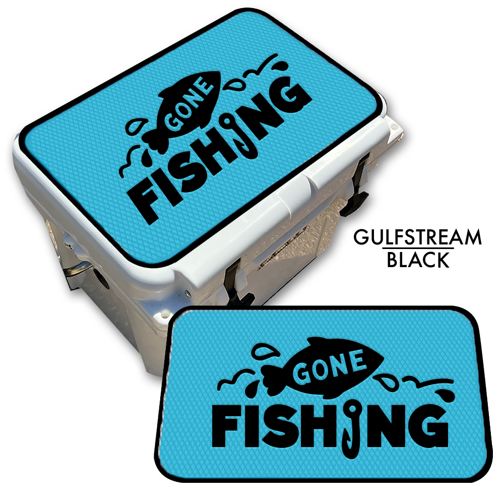Gone Fishing Custom EVA Cooler Pad - Kxkzren