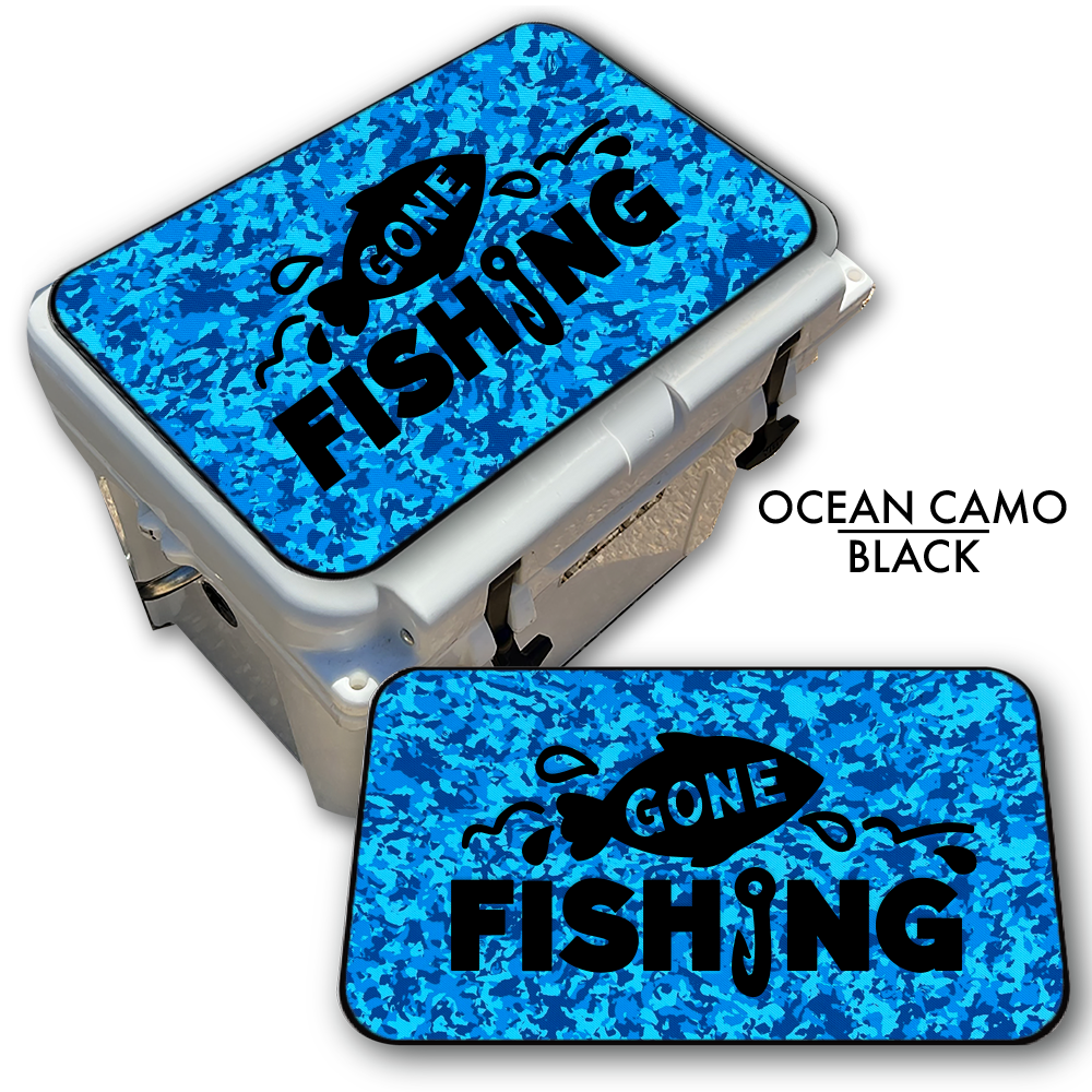Gone Fishing Custom EVA Cooler Pad - Kxkzren