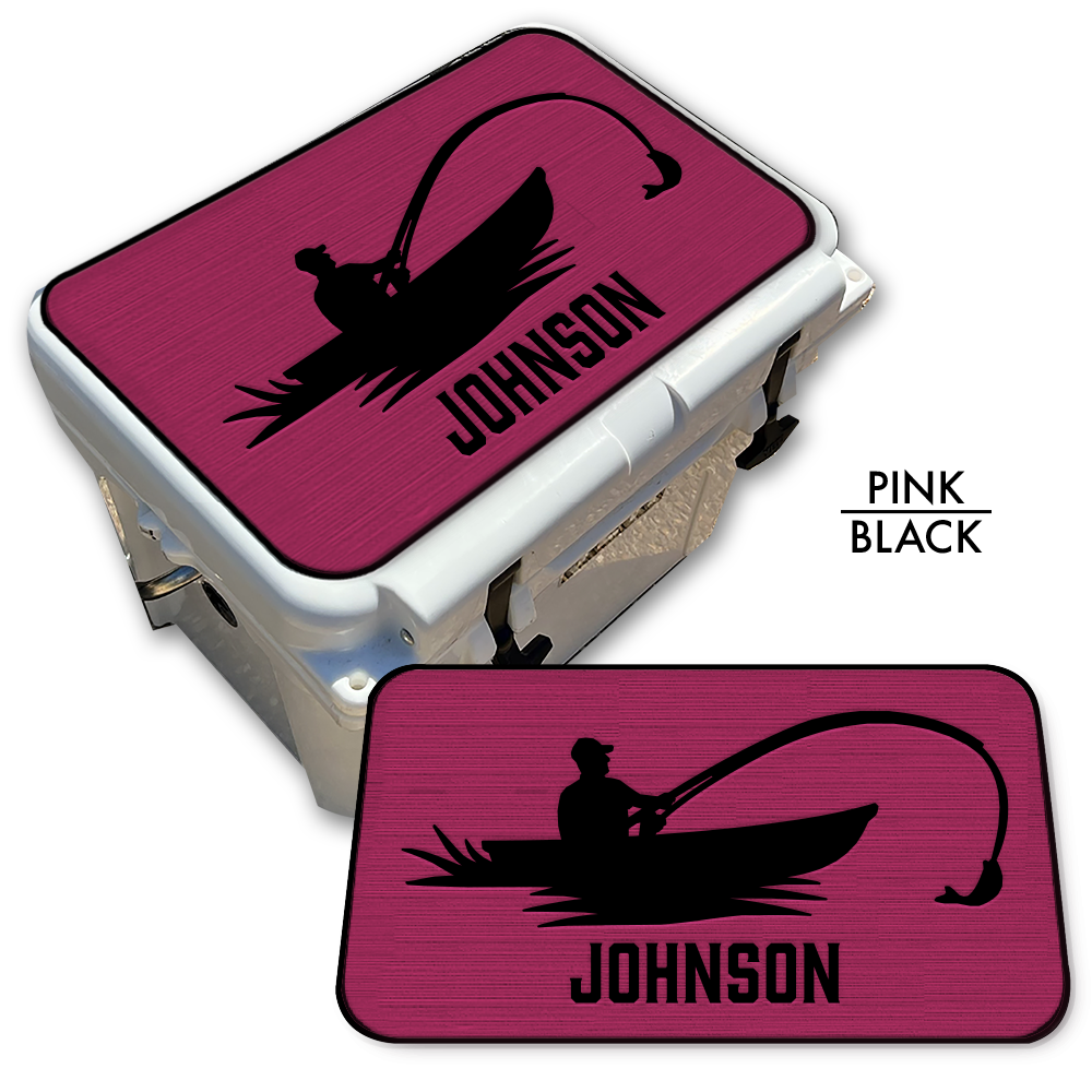 Fisherman Custom EVA Cooler Pad with Name - Kxkzren