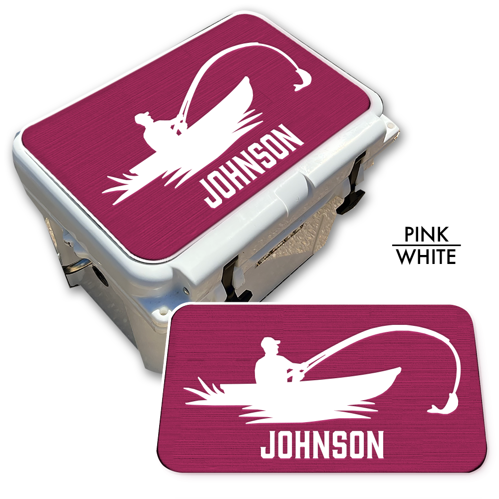 Fisherman Custom EVA Cooler Pad with Name - Kxkzren