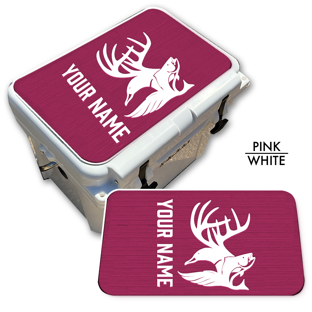 Hunting & Fishing Abstract Custom EVA Cooler Pad with Name - Kxkzren