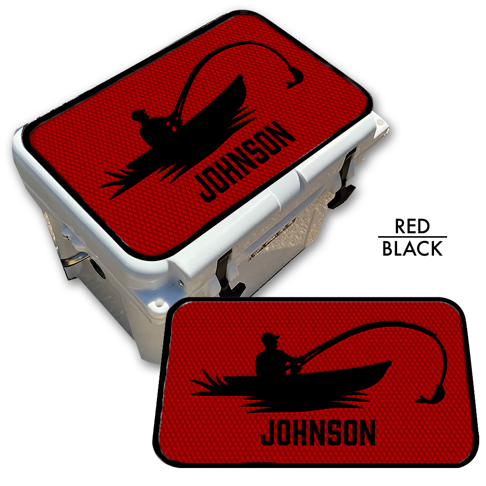 Fisherman Custom EVA Cooler Pad with Name - Kxkzren