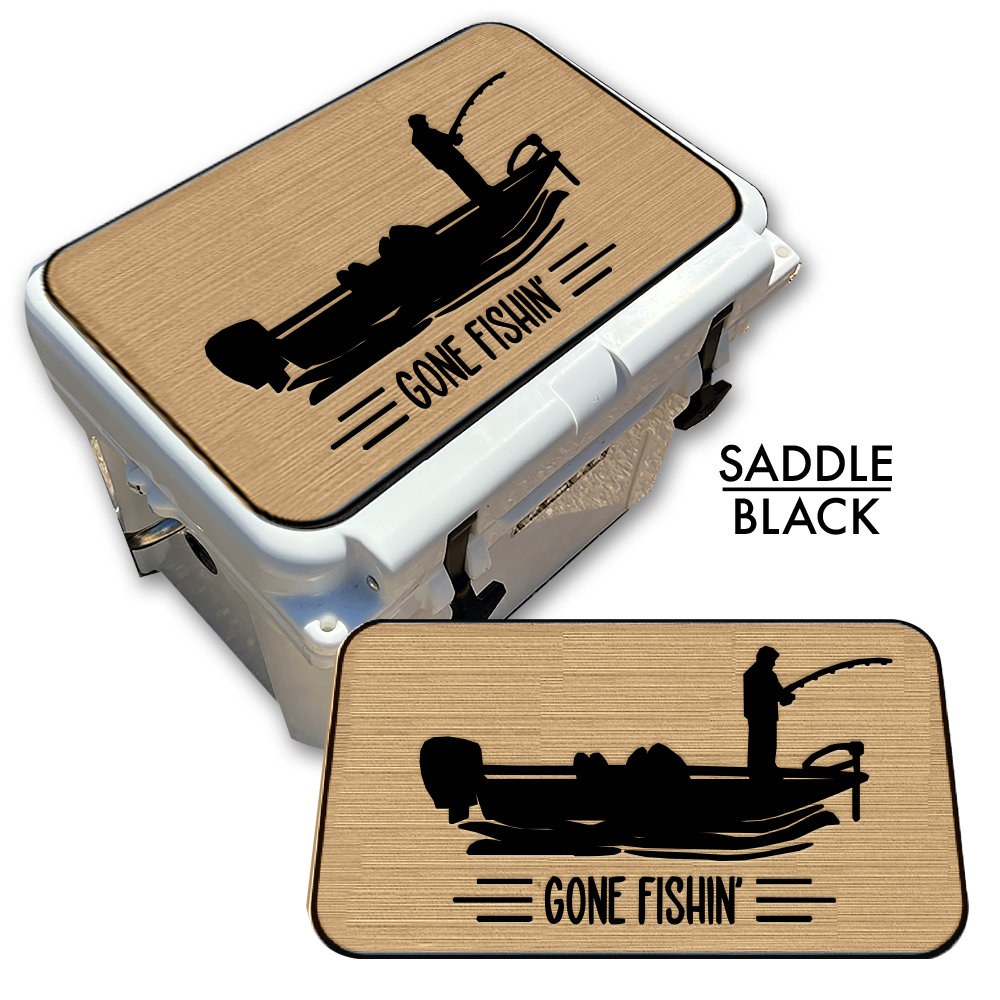 Gone Fishin' with Boat Custom EVA Cooler Pad - Kxkzren