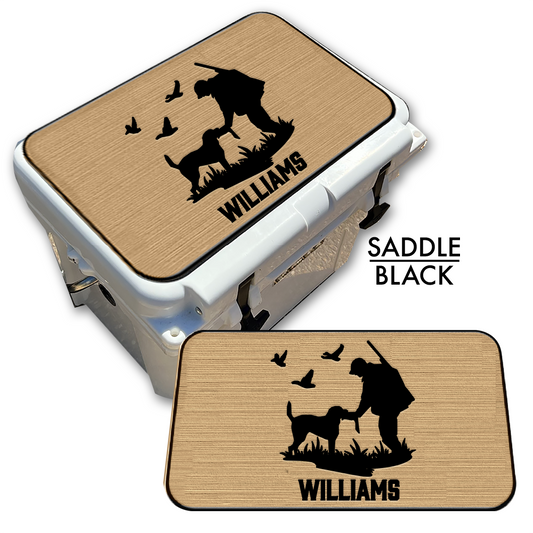 Duck Hunting with Dog Custom EVA Cooler Pad with Name - Kxkzren