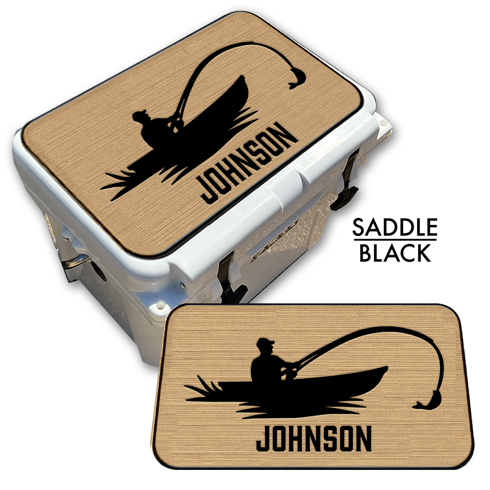 Fisherman Custom EVA Cooler Pad with Name - Kxkzren