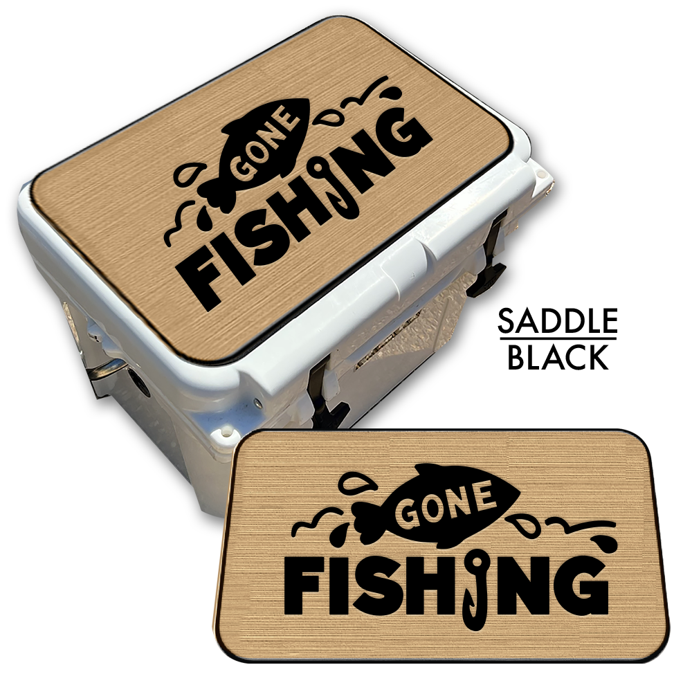 Gone Fishing Custom EVA Cooler Pad - Kxkzren
