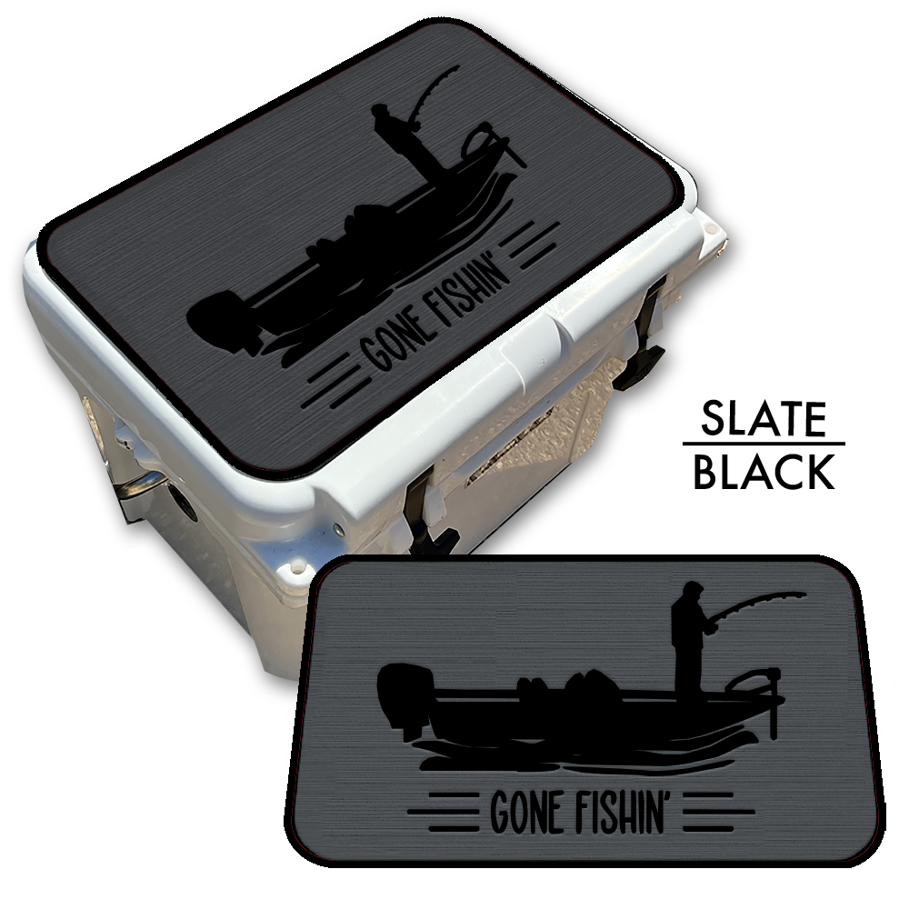 Gone Fishin' with Boat Custom EVA Cooler Pad - Kxkzren
